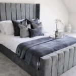 Elise Winged Panel Bed Frame