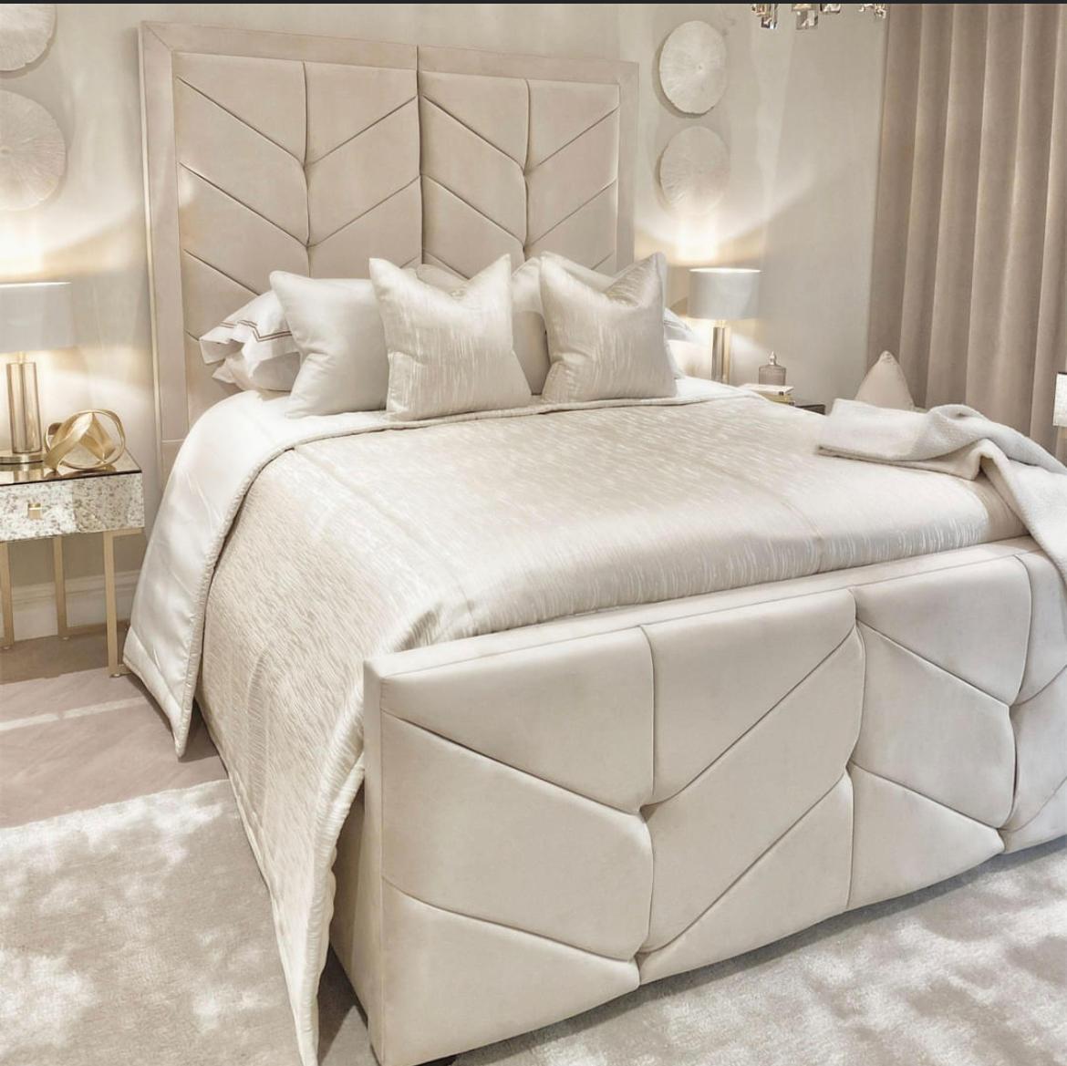 WhatsApp-Image-2022-02-12-at-17.16.01-1.jpeg Andra Tall Upholstered Headboard Bed Frame - Image 1