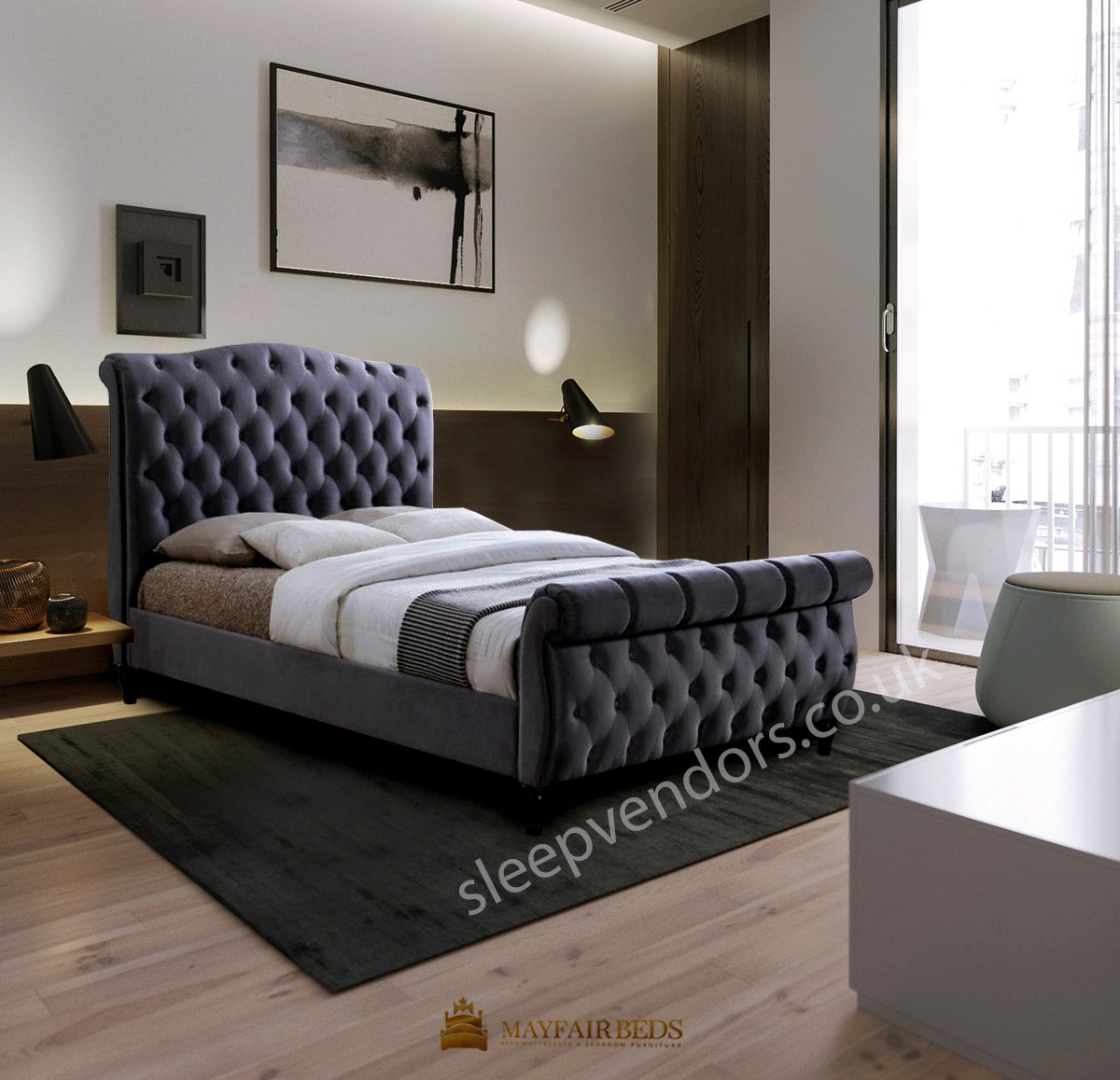 sleepvendorsshana_2048x2048.jpg Sharna Luxury Bed Frame - Image 1